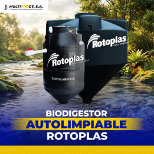 Biodigestor Autolimpiable Rotoplas